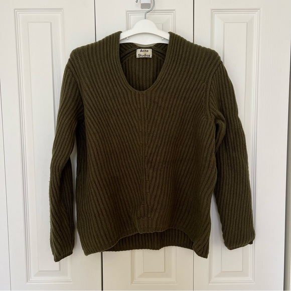 Acne studios Deborah oversized chunky wool sweater - Picture 6 of 7